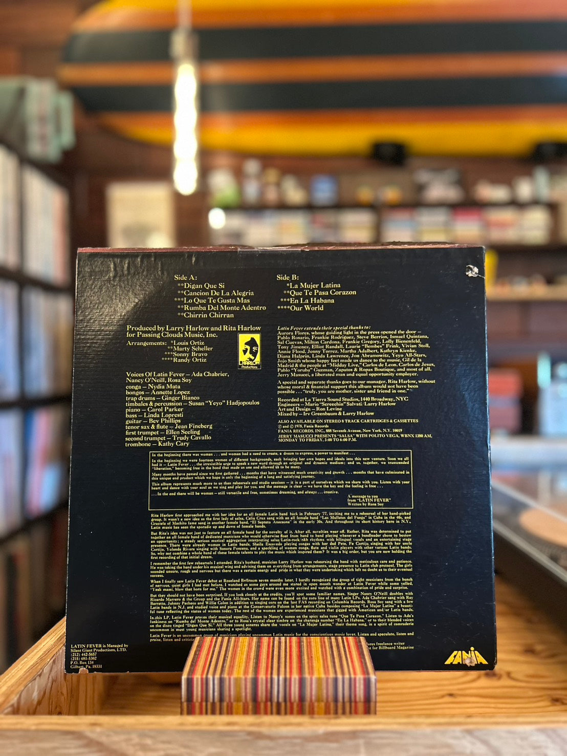 LARRY HALOW PRESENTS LATIN FEVER Harlow /  LATIN FEVER