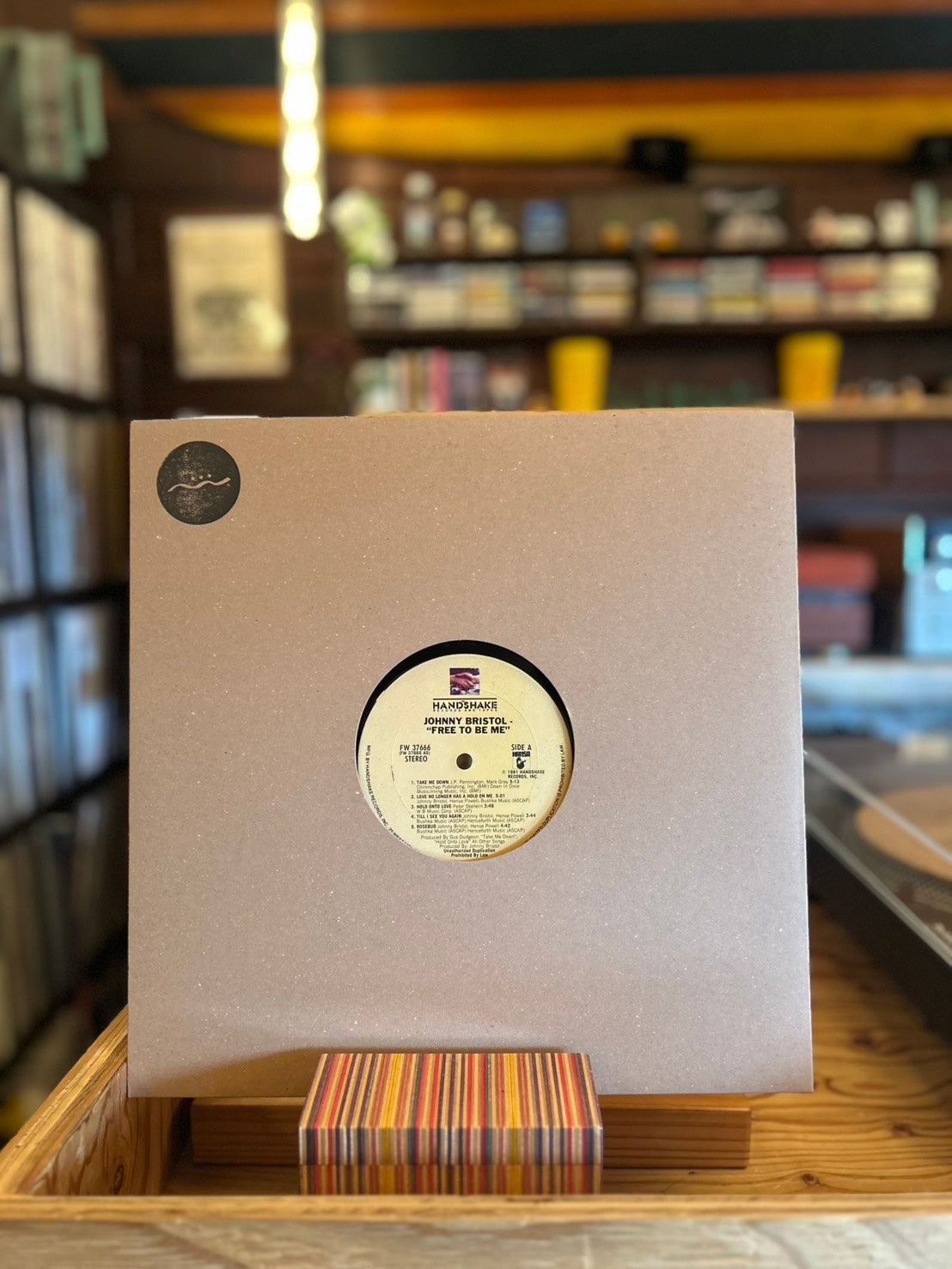 JOHNNY BRISTOL / FREE TO BE ME