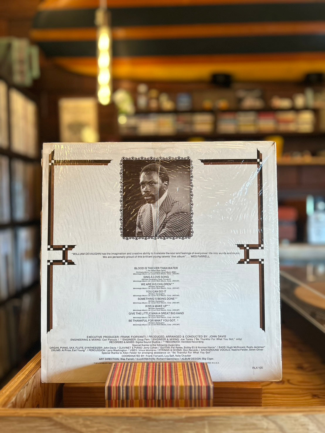 WILLIAM DEVAUGHN / BE THANKFUL FOR WHAT YOU GOT