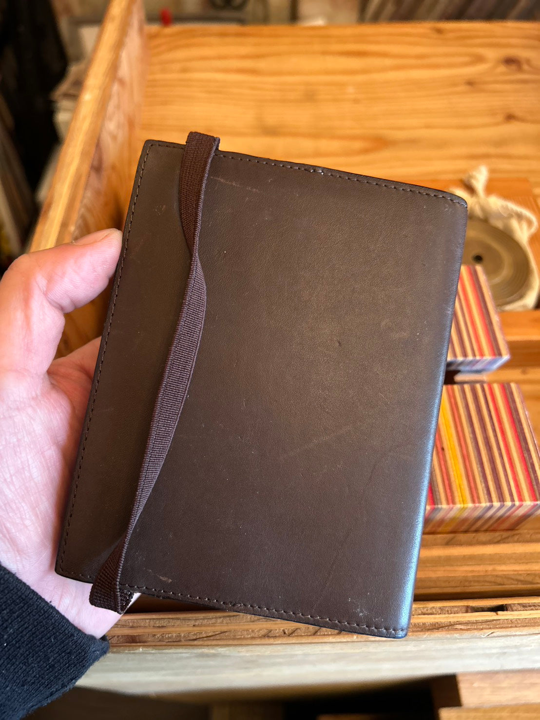 ～00s GAP LEATHER TRAVELERS NOTE