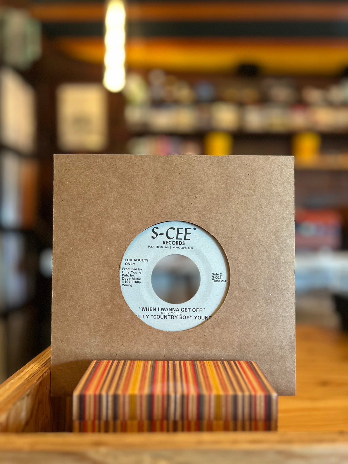 BILLY ”COUNTRY BOY″ YOUNG / WHEN I REALLY WANNA GET OFF
