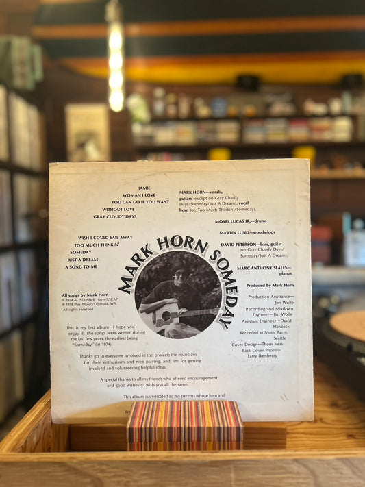MARK HORN/ SOMEDAY