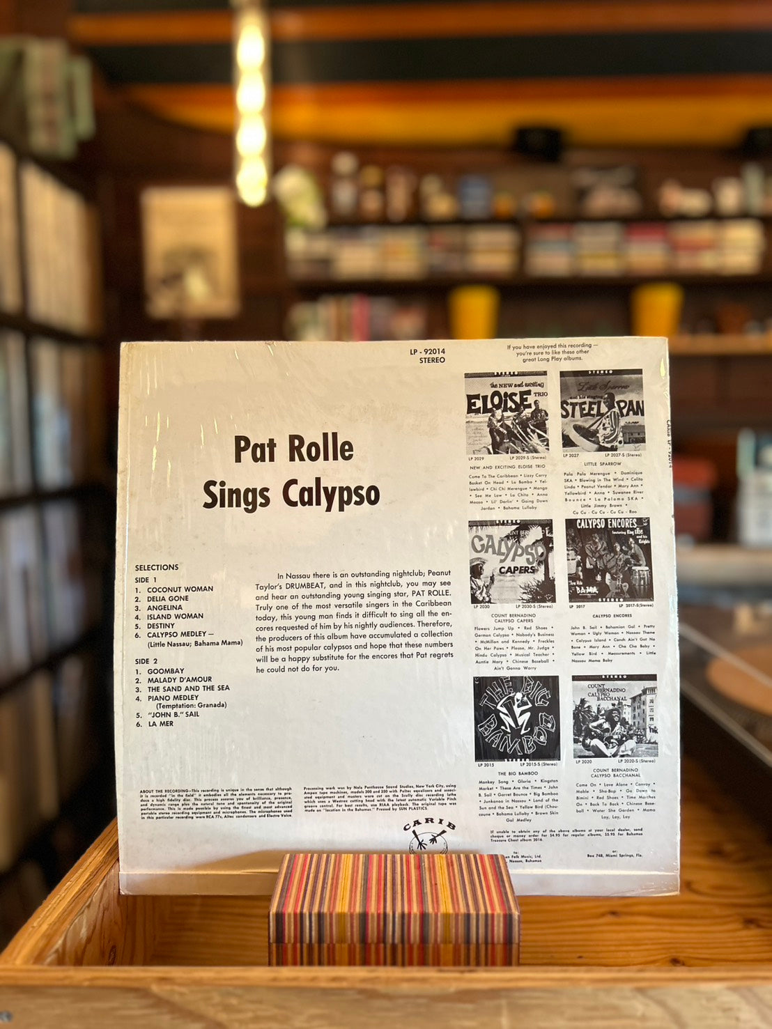 PAT ROLLE / SINGS CALYPSO