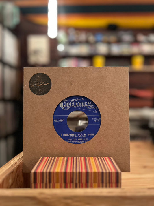 KEN & KAROL CRAIG with THE LAWRENCE BROS COMBO / I DREAMED YOU'D GONE