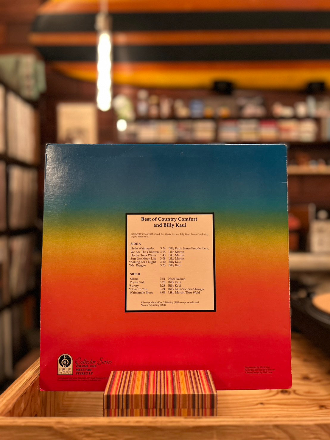 COUNTRY COMFORT BILLY KAUI / BEST OF COUNTRY COMFORT BILLY KAUI