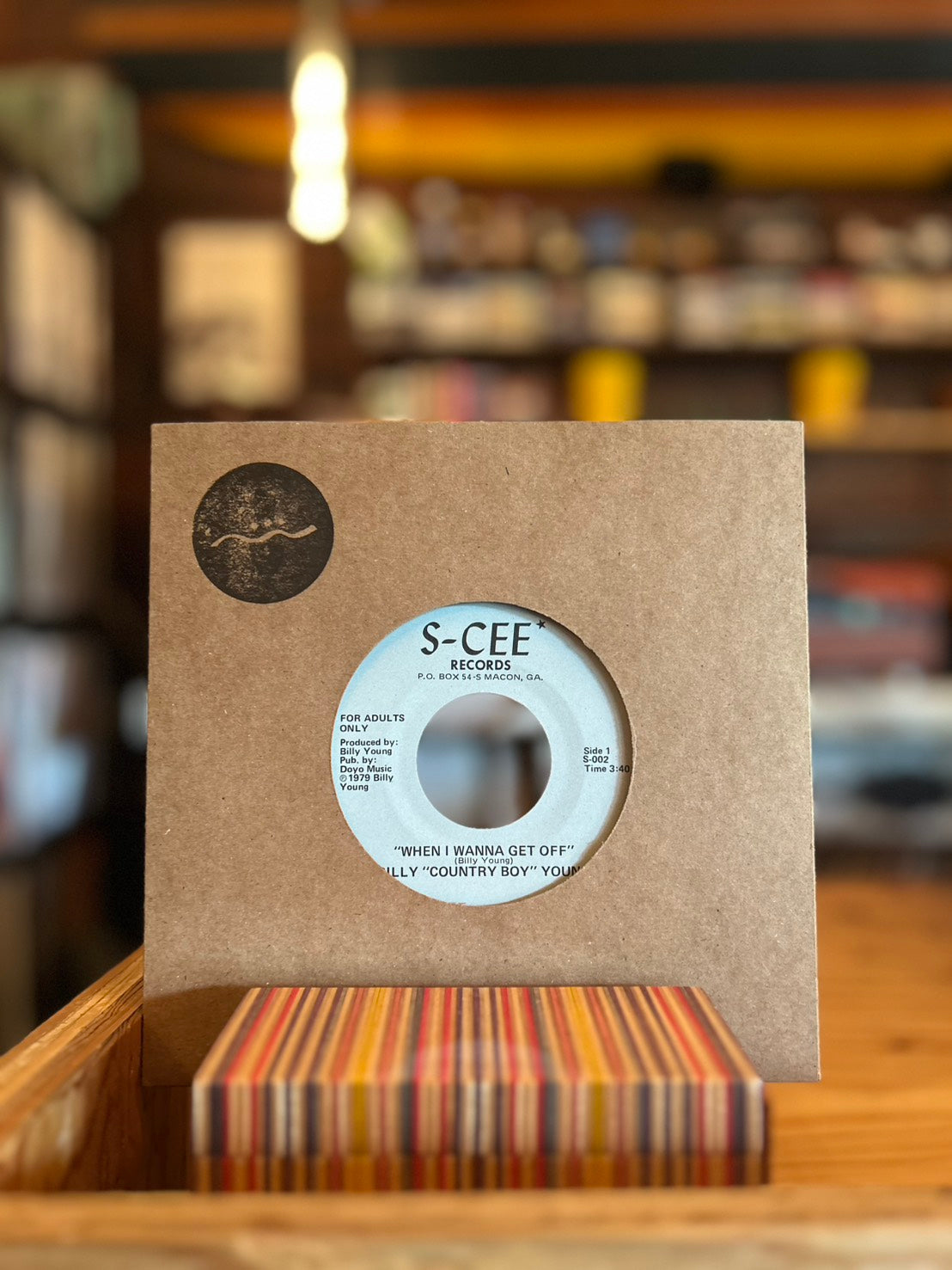 BILLY ”COUNTRY BOY″ YOUNG / WHEN I REALLY WANNA GET OFF