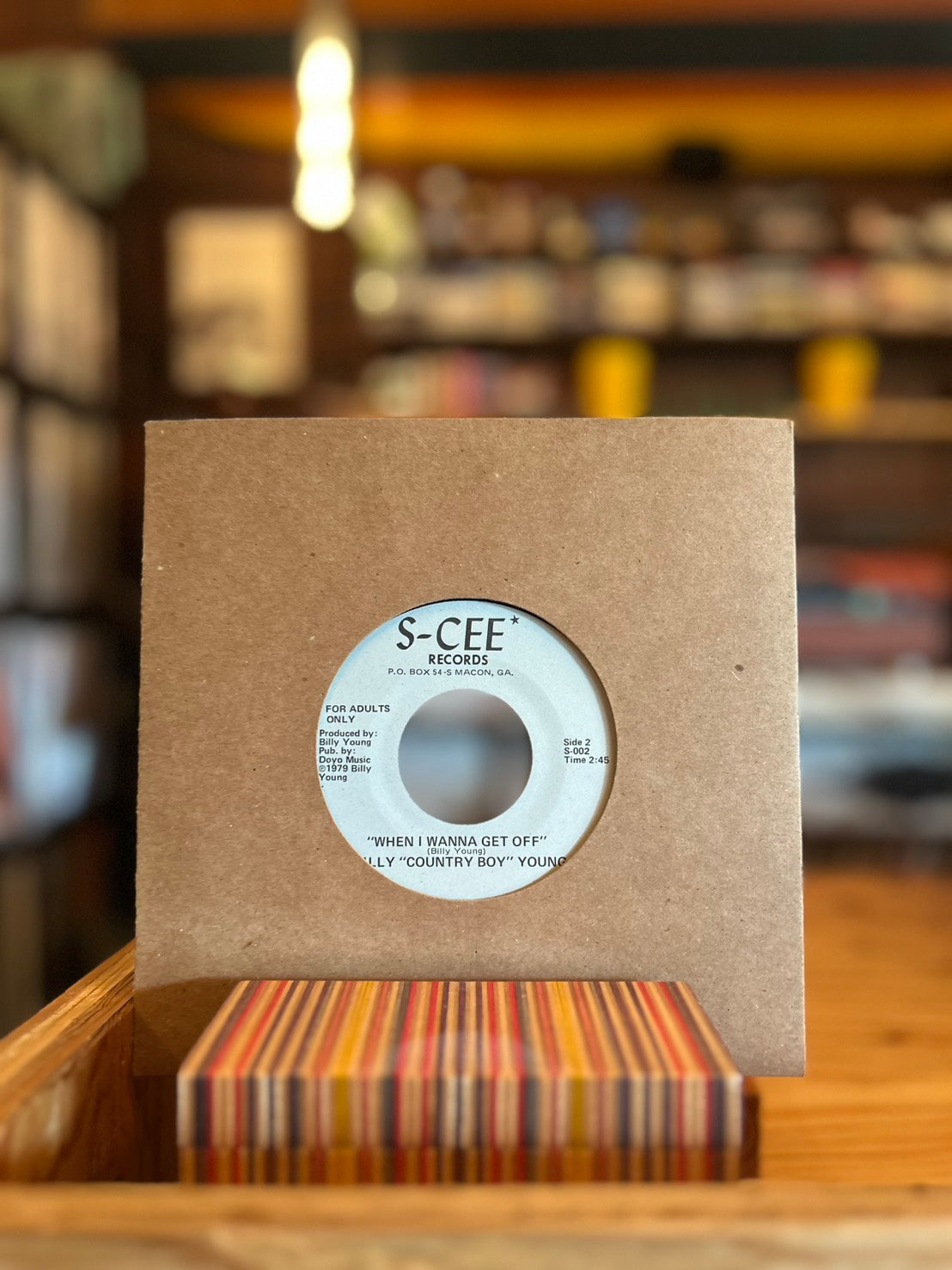 BILLY ”COUNTRY BOY″ YOUNG / WHEN I REALLY WANNA GET OFF