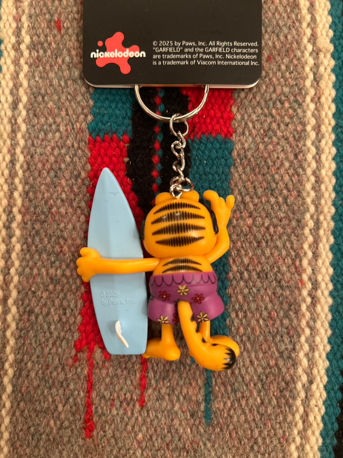 NEW GARFIELD 3D PVC KEYRING