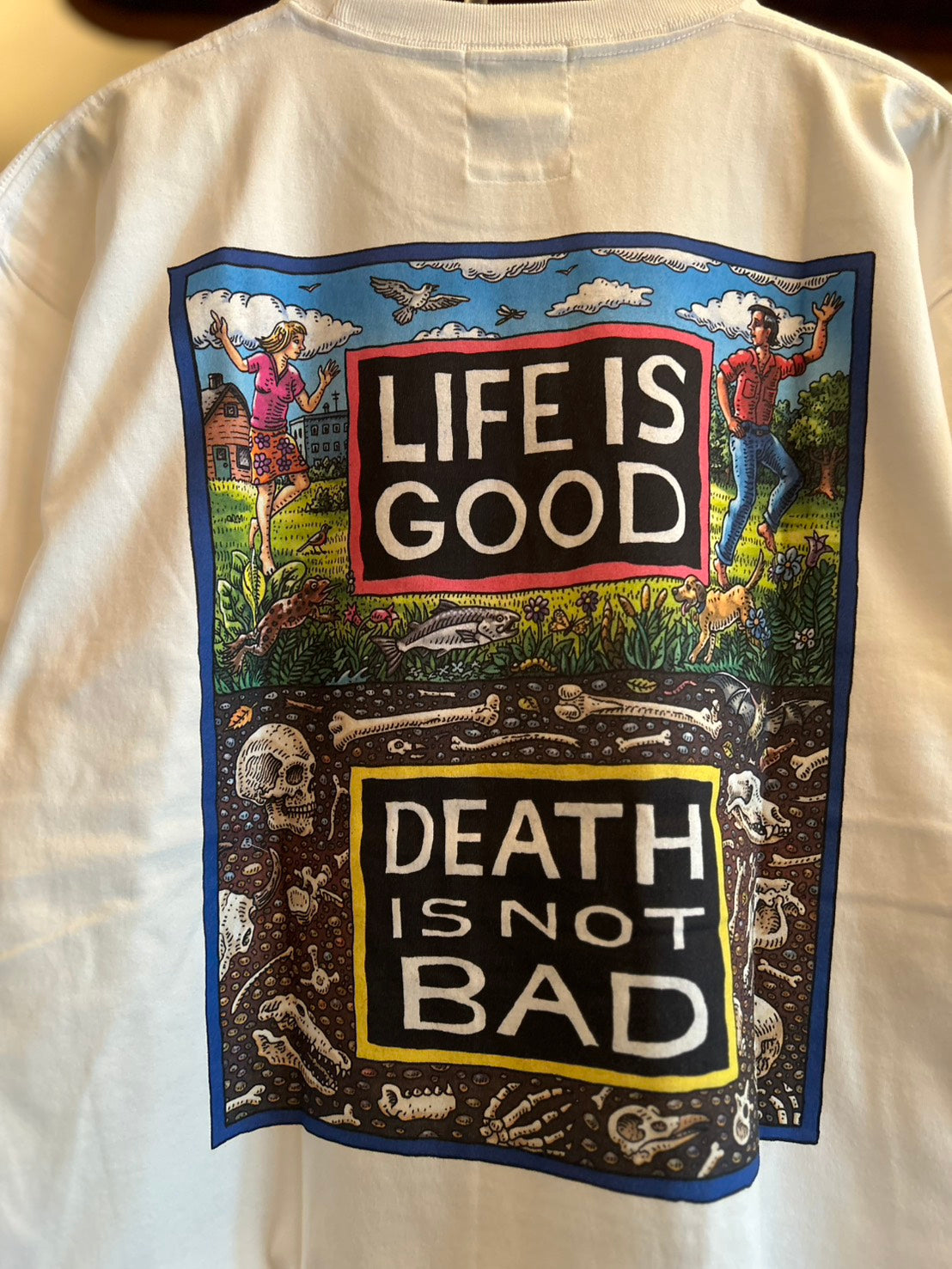 【 NEW 】RAY TROLL LIFE IS GOOD. DEATH IS NOT BAD T-SHIRT
