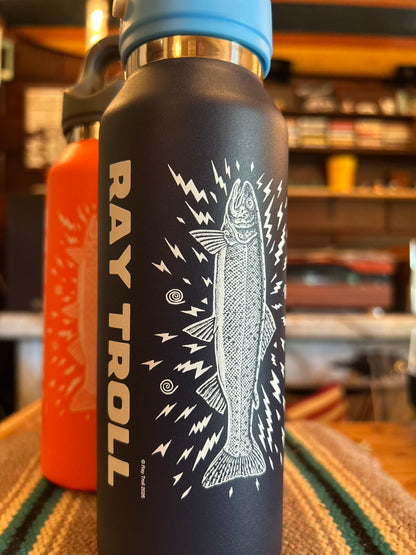 【 NEW 】RAY TROLL×REVOMAX  12oz(Slim) BOTTLE "ELECTRIC FISH"