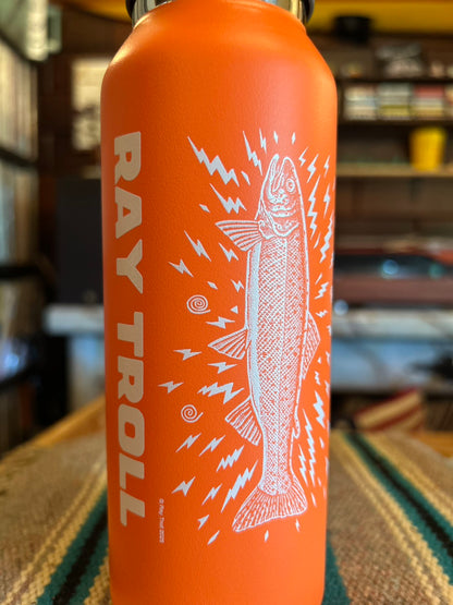 【 NEW 】RAY TROLL×REVOMAX  12oz(Slim) BOTTLE "ELECTRIC FISH"