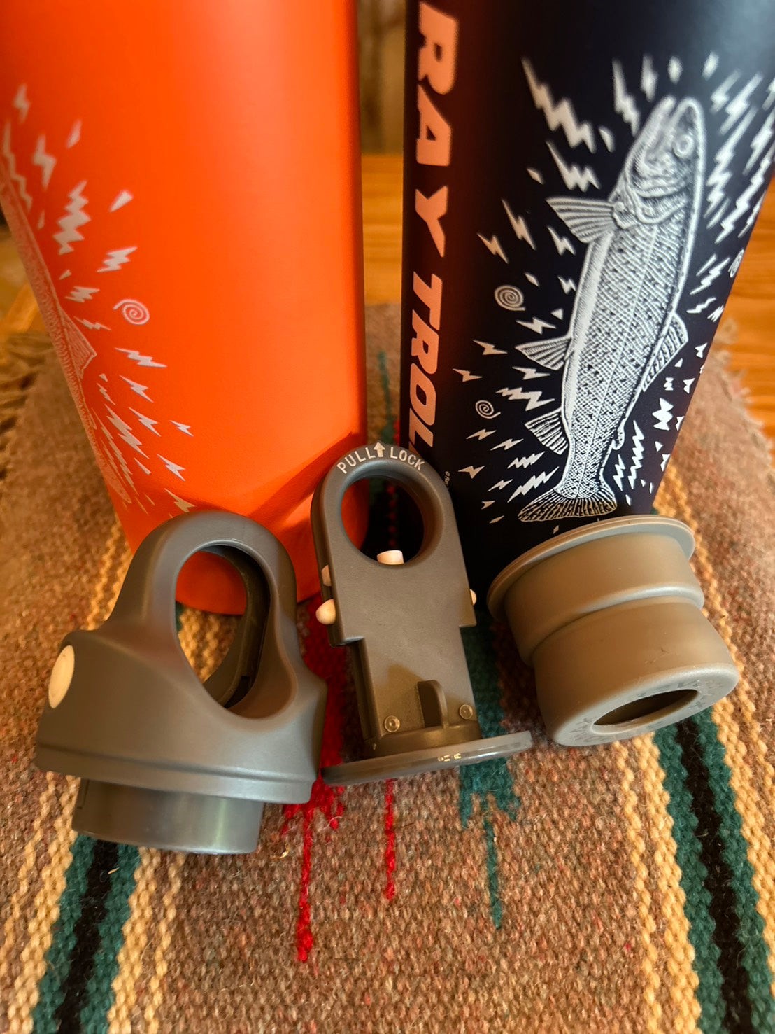 【 NEW 】RAY TROLL×REVOMAX  12oz(Slim) BOTTLE "ELECTRIC FISH"
