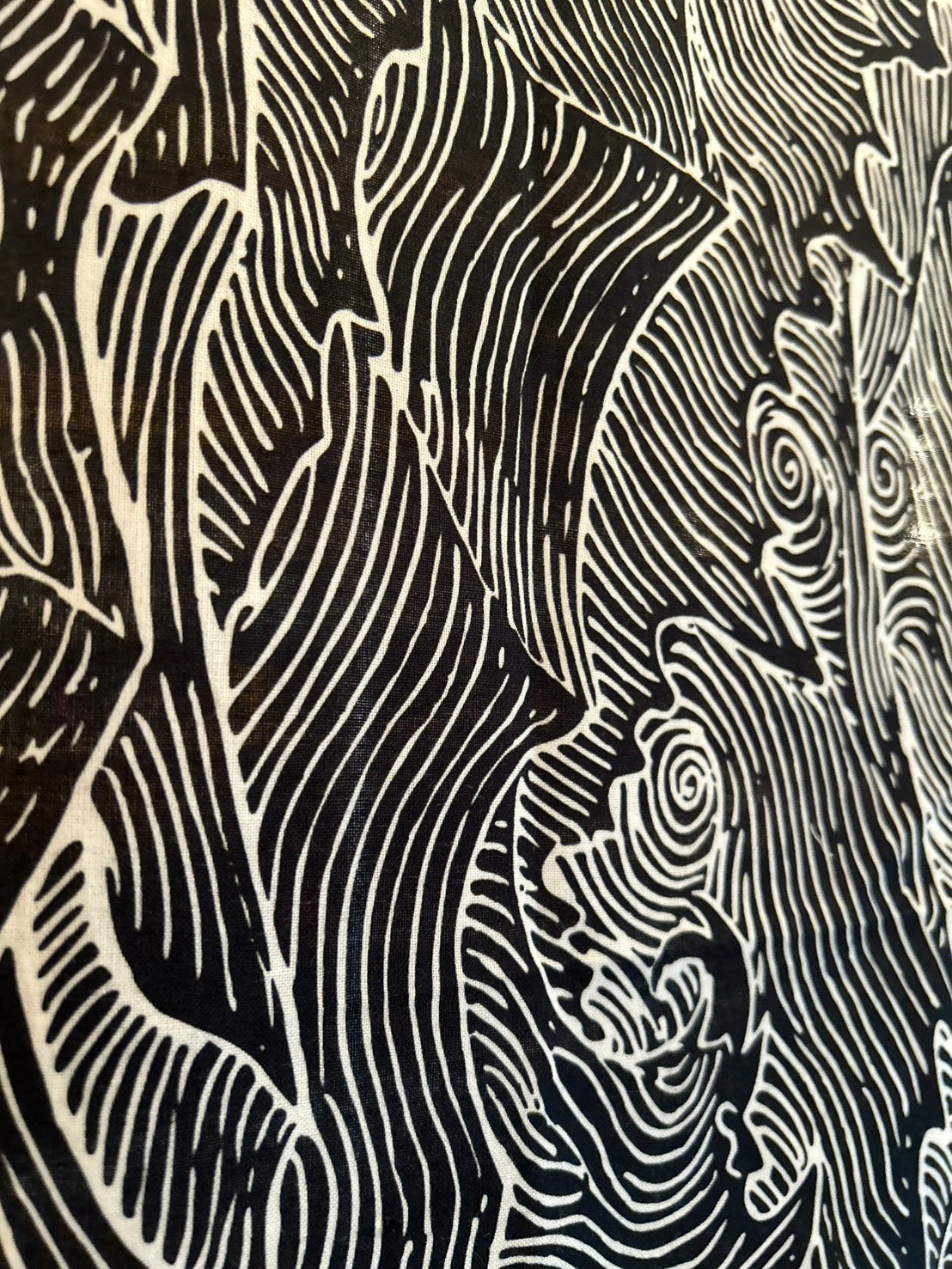 【 NEW 】RAY TROLL WAVE PATTERN TENUGUI