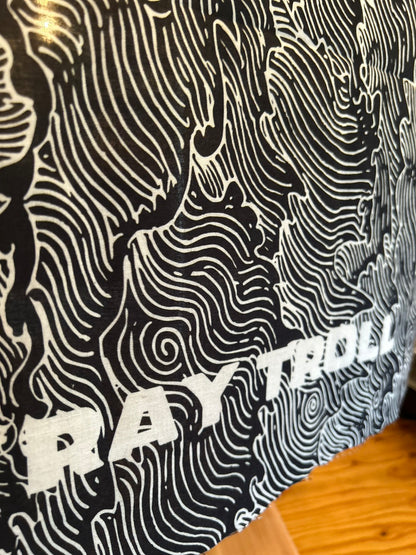 【 NEW 】RAY TROLL WAVE PATTERN TENUGUI