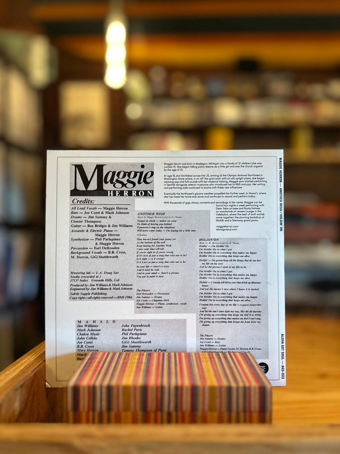 MAGGIE HERRON / ANOTHER WISH
