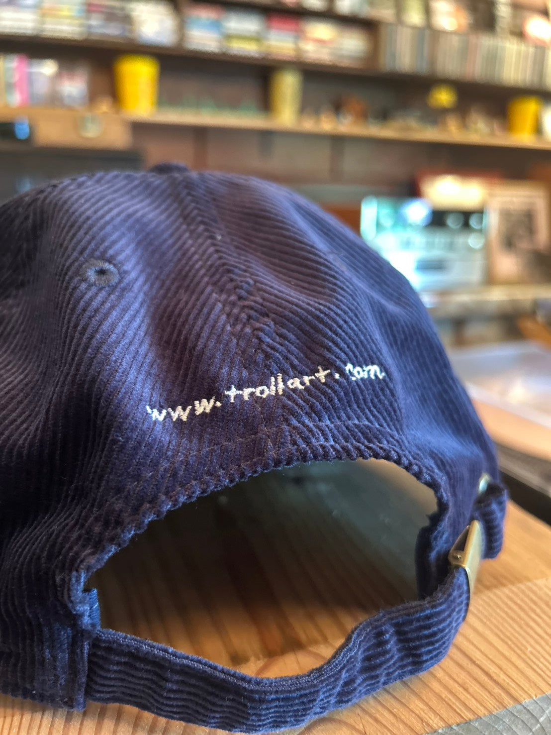 【NEW】RAY TROLL "LIFE IS GOOD, DEATH IS NOT BAD" CORDUROY 6PANEL CAP