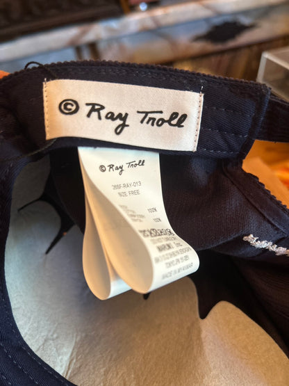 【NEW】RAY TROLL "LIFE IS GOOD, DEATH IS NOT BAD" CORDUROY 6PANEL CAP
