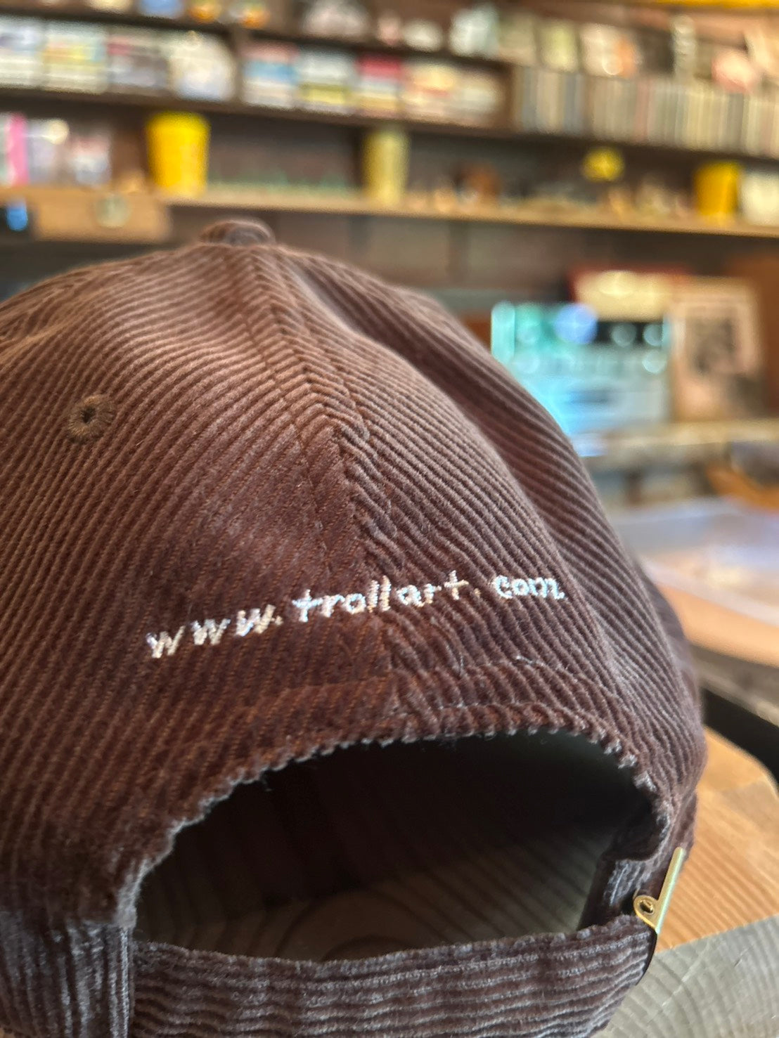 【NEW】RAY TROLL "LIFE IS GOOD, DEATH IS NOT BAD" CORDUROY 6PANEL CAP