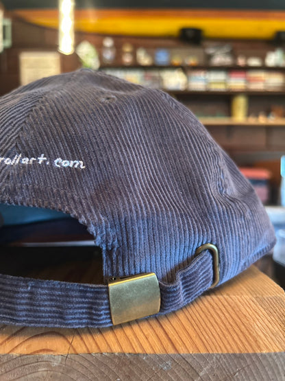 【NEW】RAY TROLL "LIFE IS GOOD, DEATH IS NOT BAD" CORDUROY 6PANEL CAP