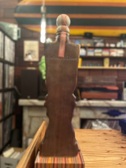 1974s JIM BEAM HAWAIIAN OPEN "TIKI" DECANTER