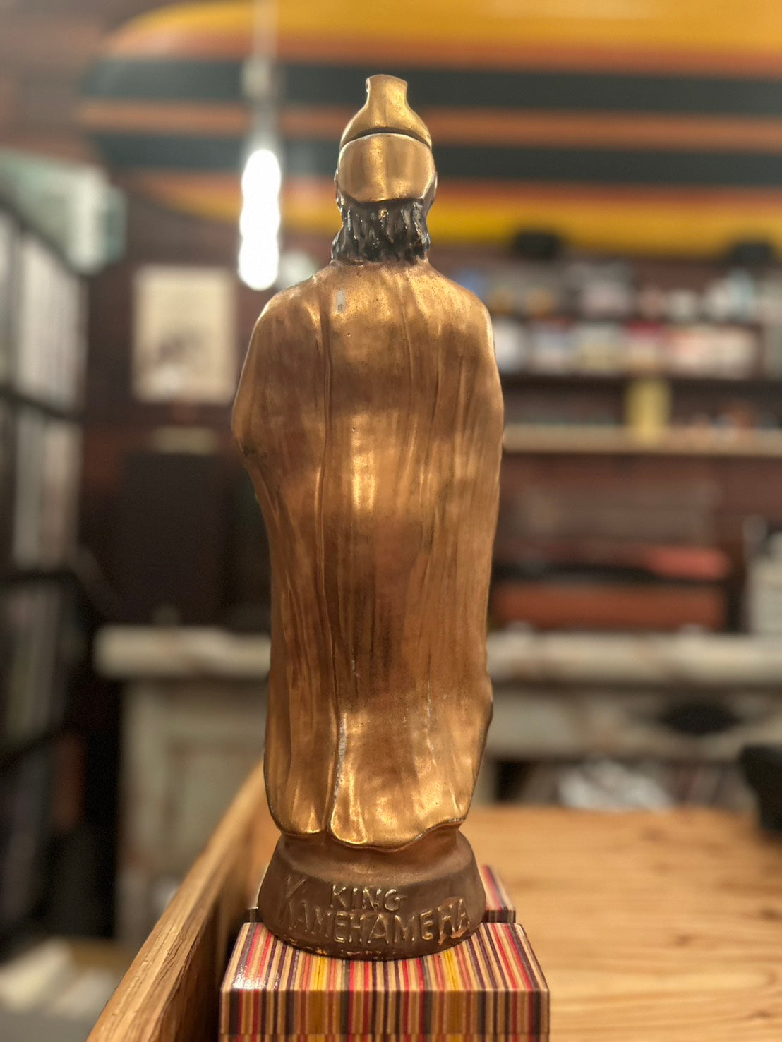 1970s JIM BEAM HAWAIIAN OPEN "KING KAMEHAMEHA" DECANTER