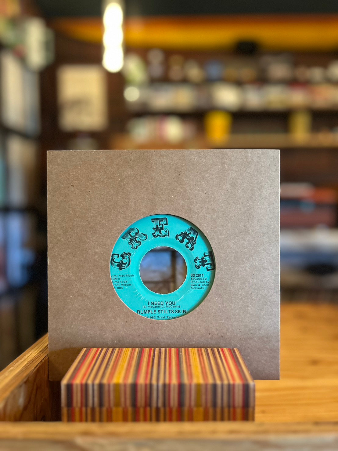 RUMPLE STILTS-SKIN / I WANT TO DANCE