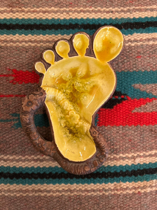 60s  TREASURE CRAFT USA "FOOT" TREY