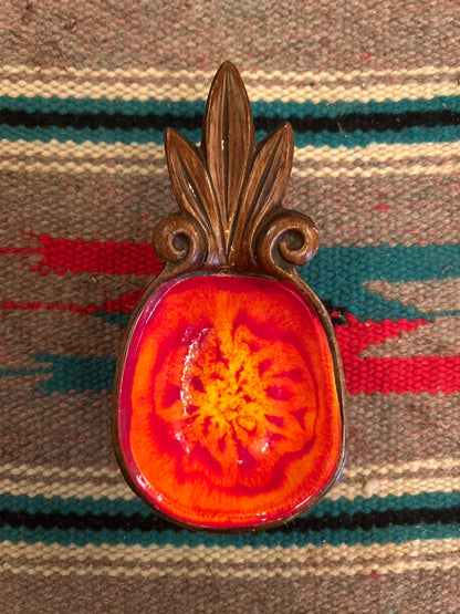 60s TREASURE CRAFT HAWAII "PINEAPLLE" TREY