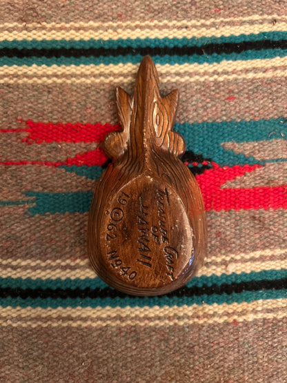 60s TREASURE CRAFT HAWAII "PINEAPLLE" TREY