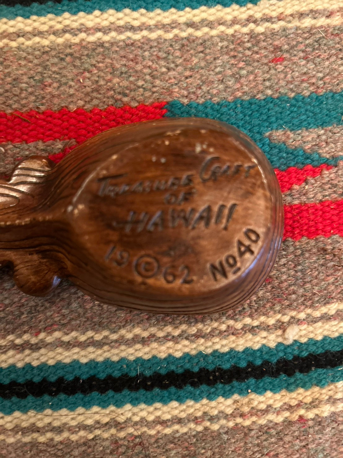 60s TREASURE CRAFT HAWAII "PINEAPLLE" TREY