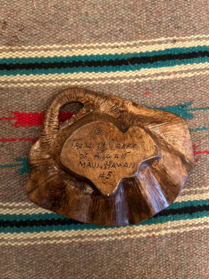 60s TREASURE CRAFT HAWAII "SHELL" TREY