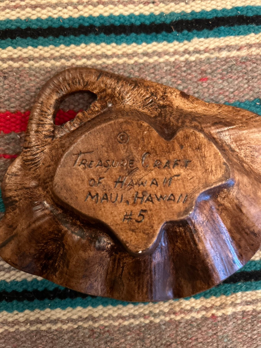 60s TREASURE CRAFT HAWAII "SHELL" TREY