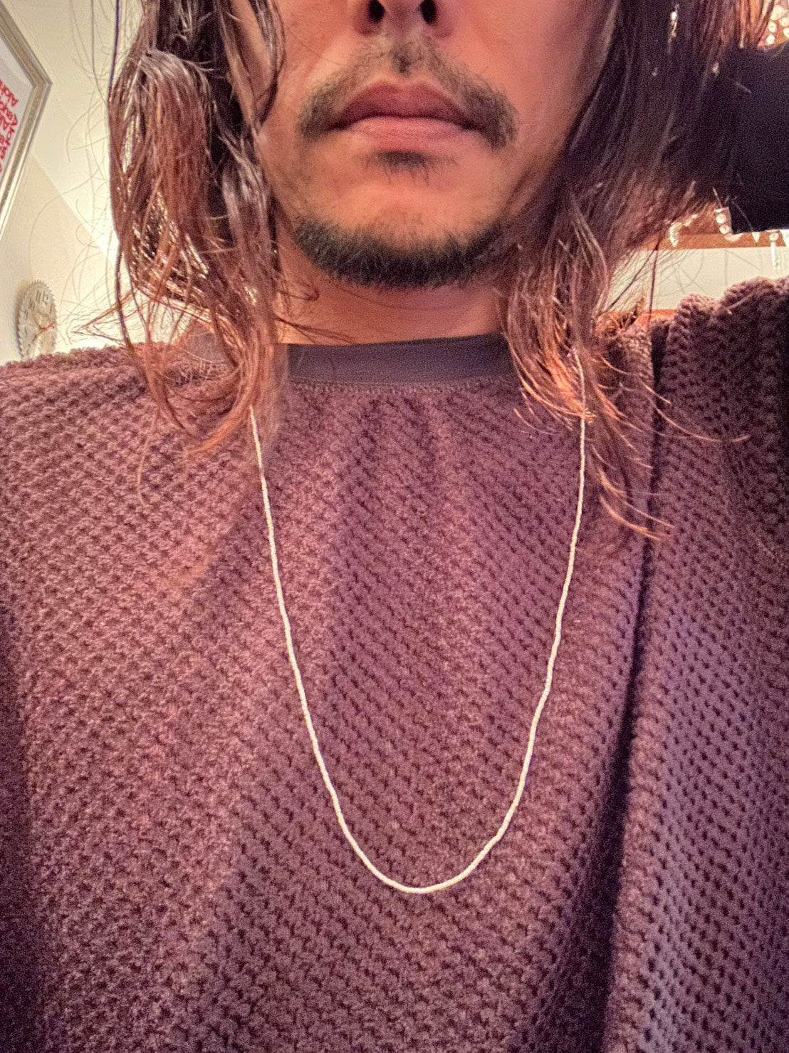【NEW】KALEN SILVER NECKLEES ①