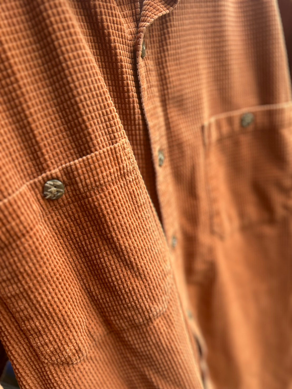 90s～00s THE TERRITORY AHEAD WAFFLE L/S SHIRT