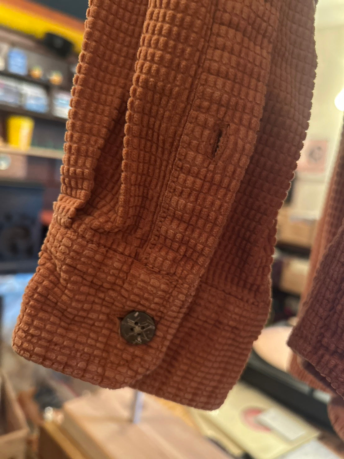 90s～00s THE TERRITORY AHEAD WAFFLE L/S SHIRT