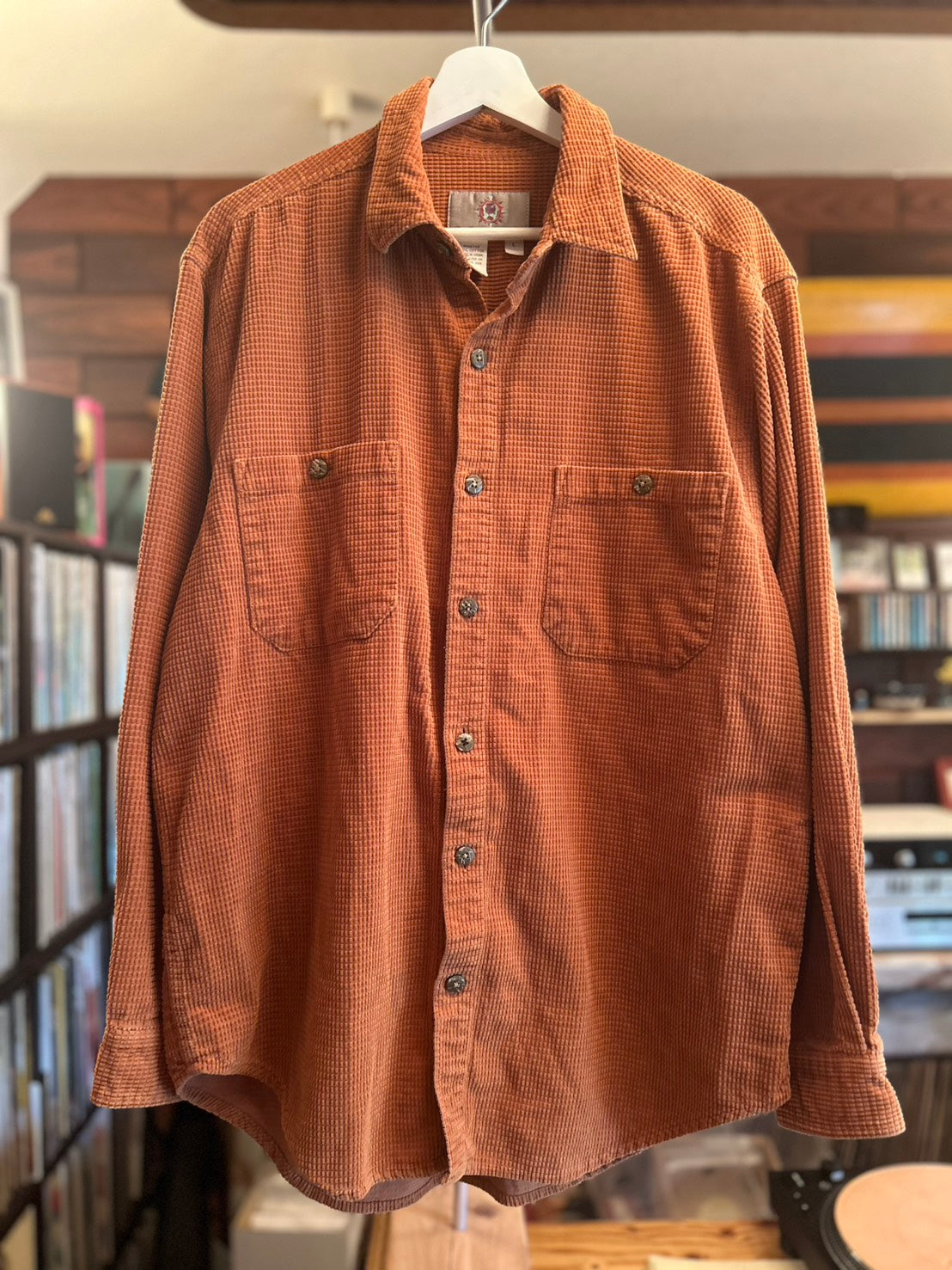 90s～00s THE TERRITORY AHEAD WAFFLE L/S SHIRT