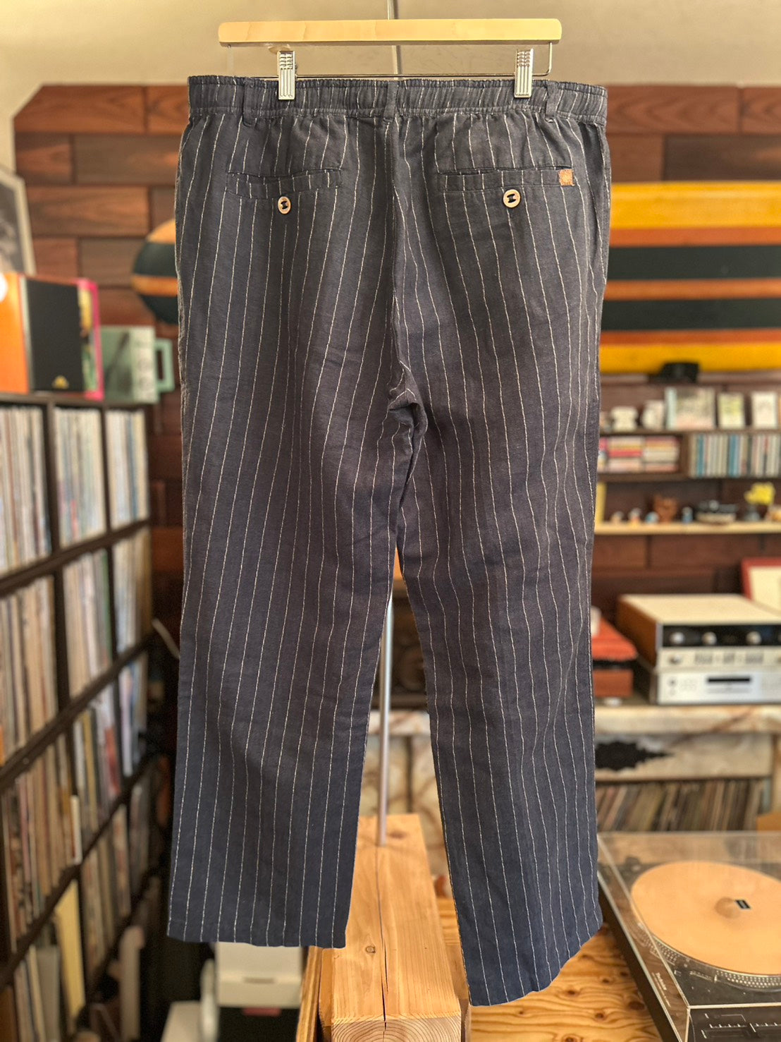 90s-00s THE TERITORY AHEAD STRIPE PANTS