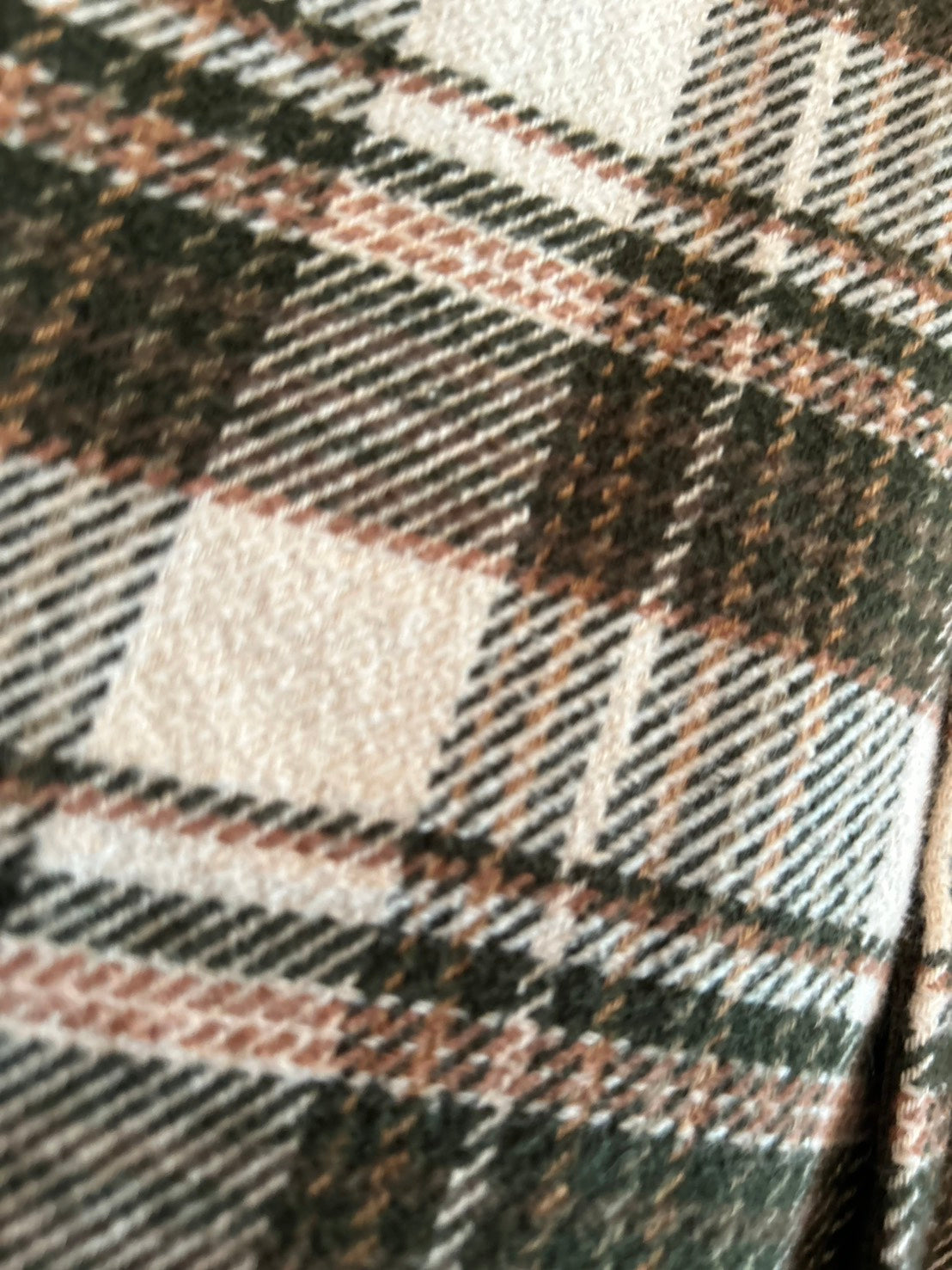 ORVIS L/S CHECK HEAVY NEL SHIRT "SmiveS WAPPEN" ①