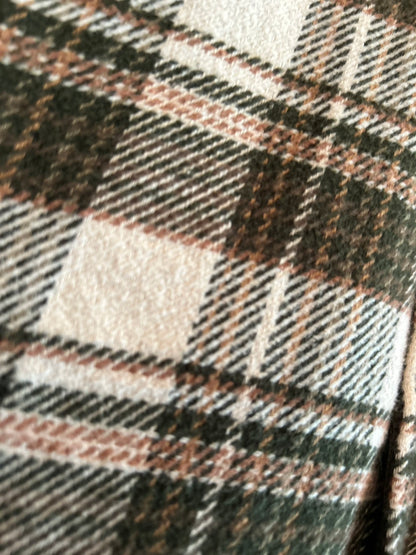 ORVIS L/S CHECK HEAVY NEL SHIRT "SmiveS WAPPEN" ①