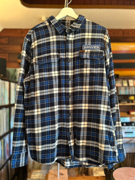 ORVIS L/S CHECK HEAVY NEL SHIRT "SmiveS WAPPEN" ➁