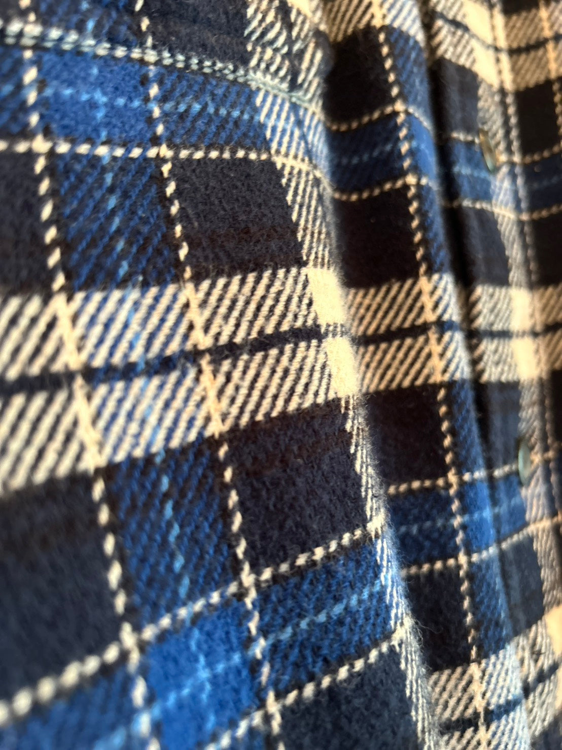 ORVIS L/S CHECK HEAVY NEL SHIRT "SmiveS WAPPEN" ➁