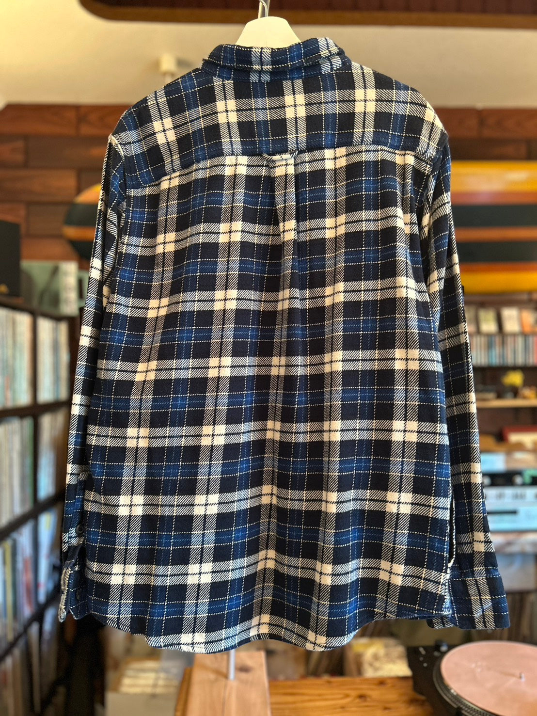 ORVIS L/S CHECK HEAVY NEL SHIRT "SmiveS WAPPEN" ➁