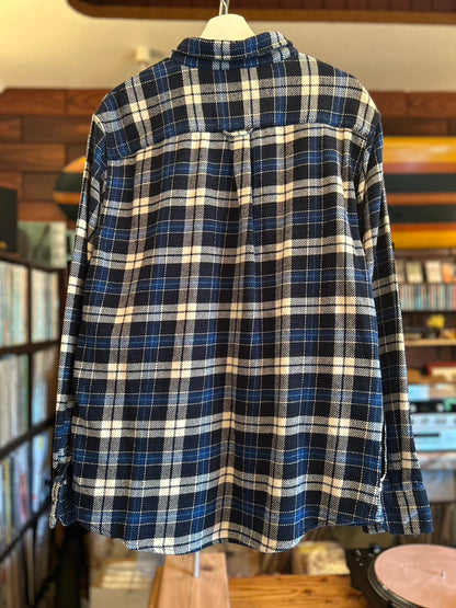 ORVIS L/S CHECK HEAVY NEL SHIRT "SmiveS WAPPEN" ➁