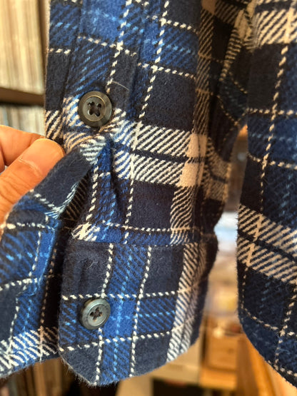 ORVIS L/S CHECK HEAVY NEL SHIRT "SmiveS WAPPEN" ➁