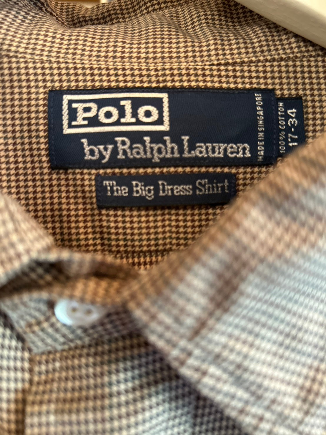 RALPH LAUREN THE BIG DRESS SHIRT