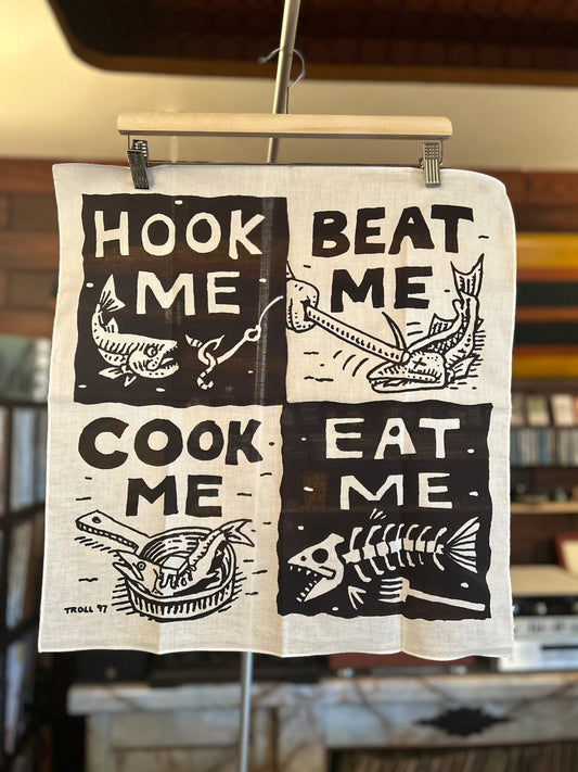 【 NEW 】RAY TROLL "HOOK ME"  "BEAT ME"  "COOK ME"  "EAT ME"  BANDANNA