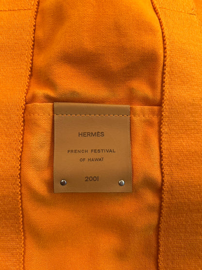 HERMES FOURRE-TOUT CABAS FRENCH FESTIVAL OF HAWAII 2001